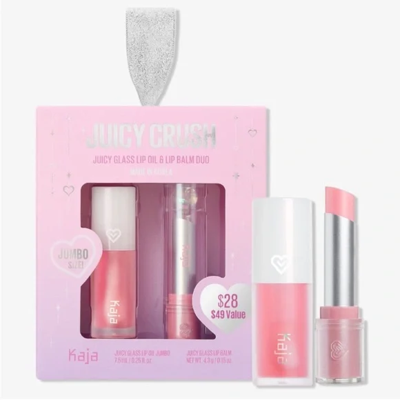 Kaja Juicy Crush Lip Duo - Pink NEW - Picture 2 of 7